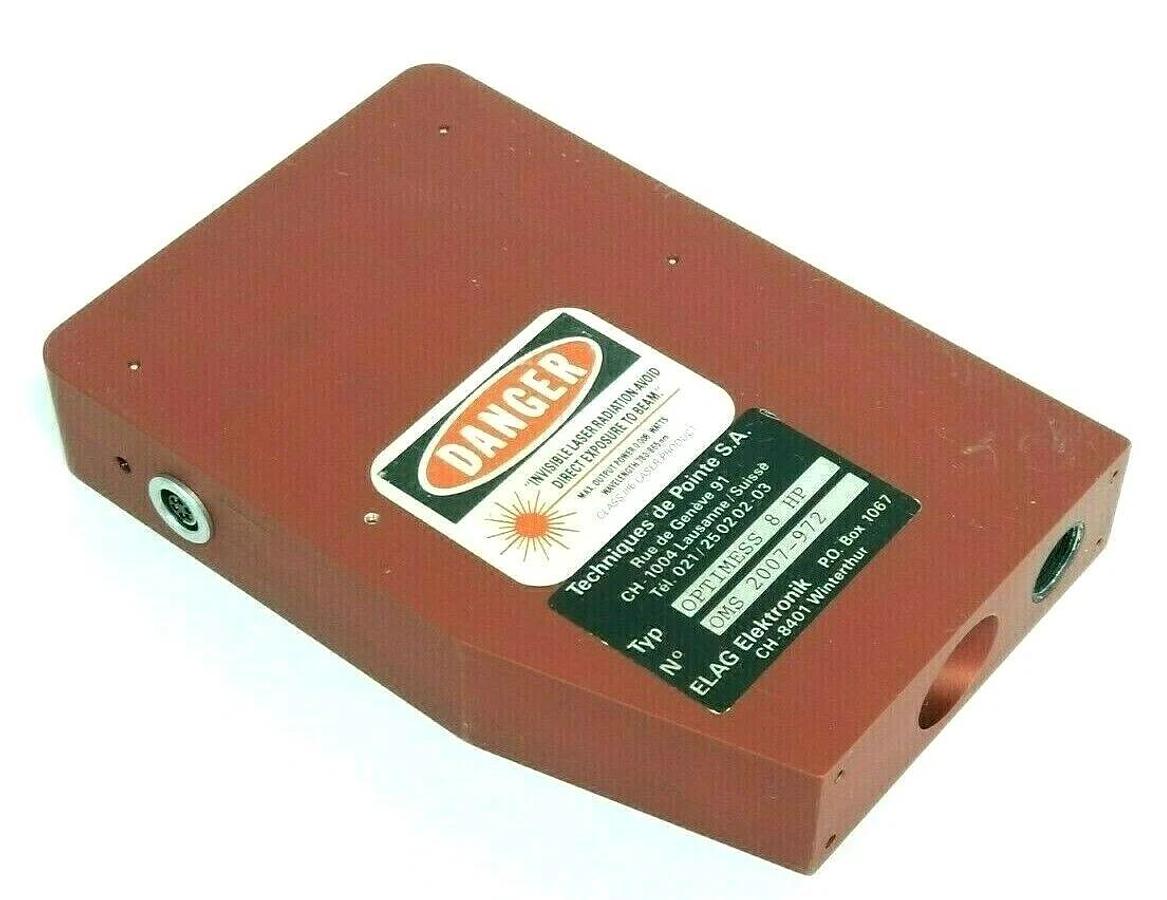 Used ELAG ELEKTRONIK OPTIMESS 8 HP LASER HEAD OPTIMESS-8-HP, OMTPIMESS 8 HP