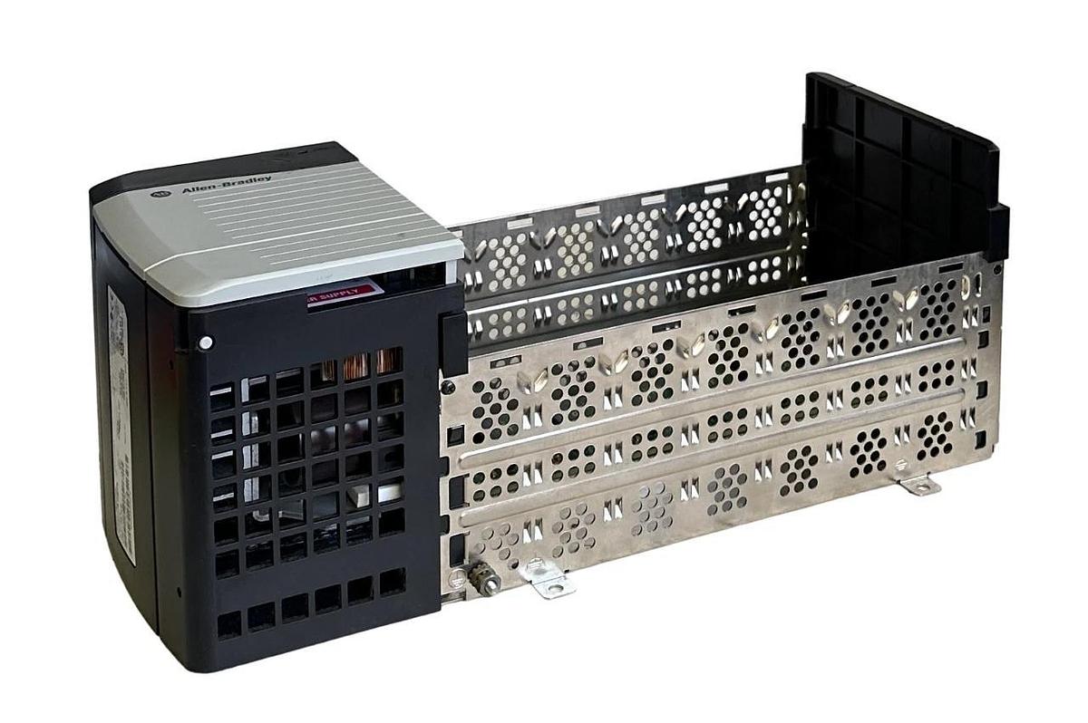 Used ALLEN BRADLEY 1756-PA72 /B ControlLogix AC POWER SUPPLY 1756-A7 /B 7-SLOT RACK
