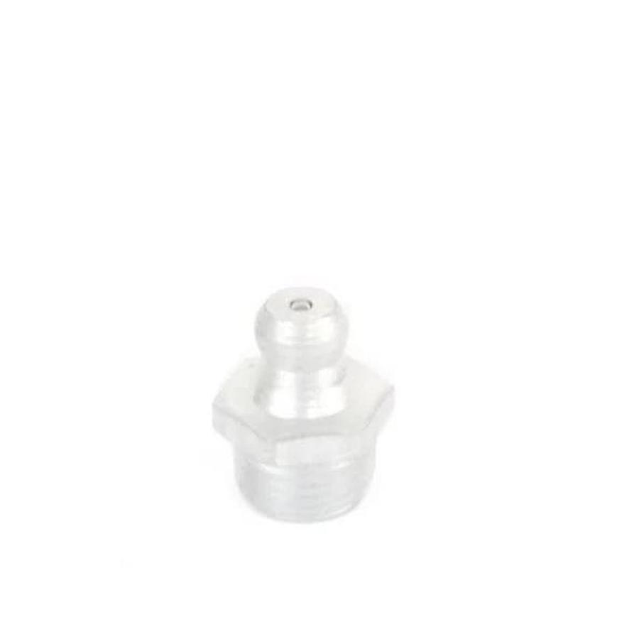 NEW MCMASTER-CARR 2408K11 ZINC-PLATED STEEL GREASE FITTING, STRAIGHT 1/8'' MALE