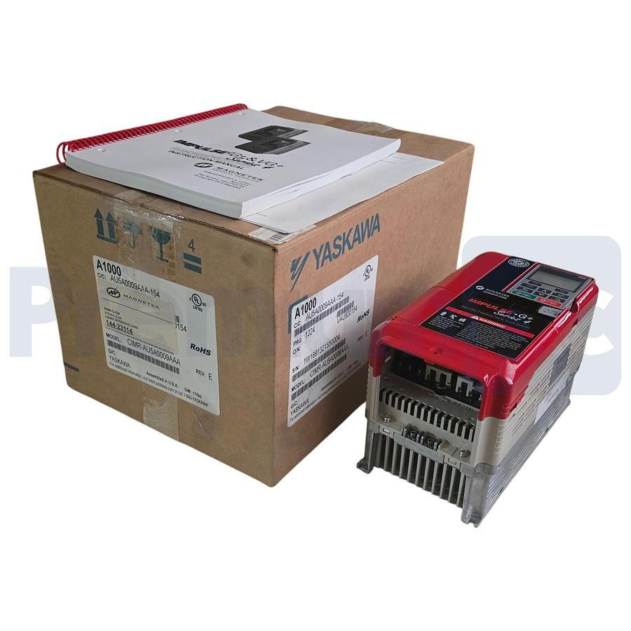 Used Magnetek 5006-G+S4 | CIMR-AU5A0009AAA IMPULSE G+ Series 4 Drive VFD 575V 5HP NEW