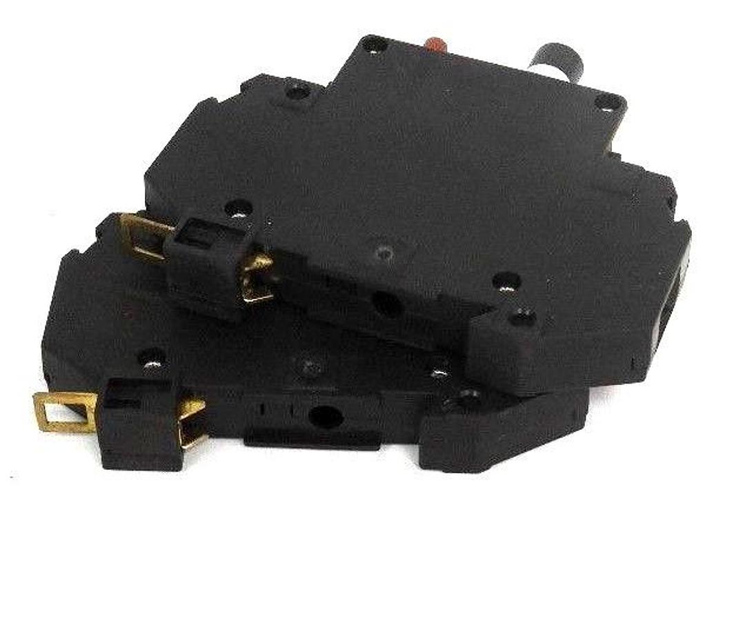 Used LOT OF 2 NEW SQUARE D 9080GCB10 SER. C CIRCUIT PROTECTORS 1.0A, 65VDC, 250VAC