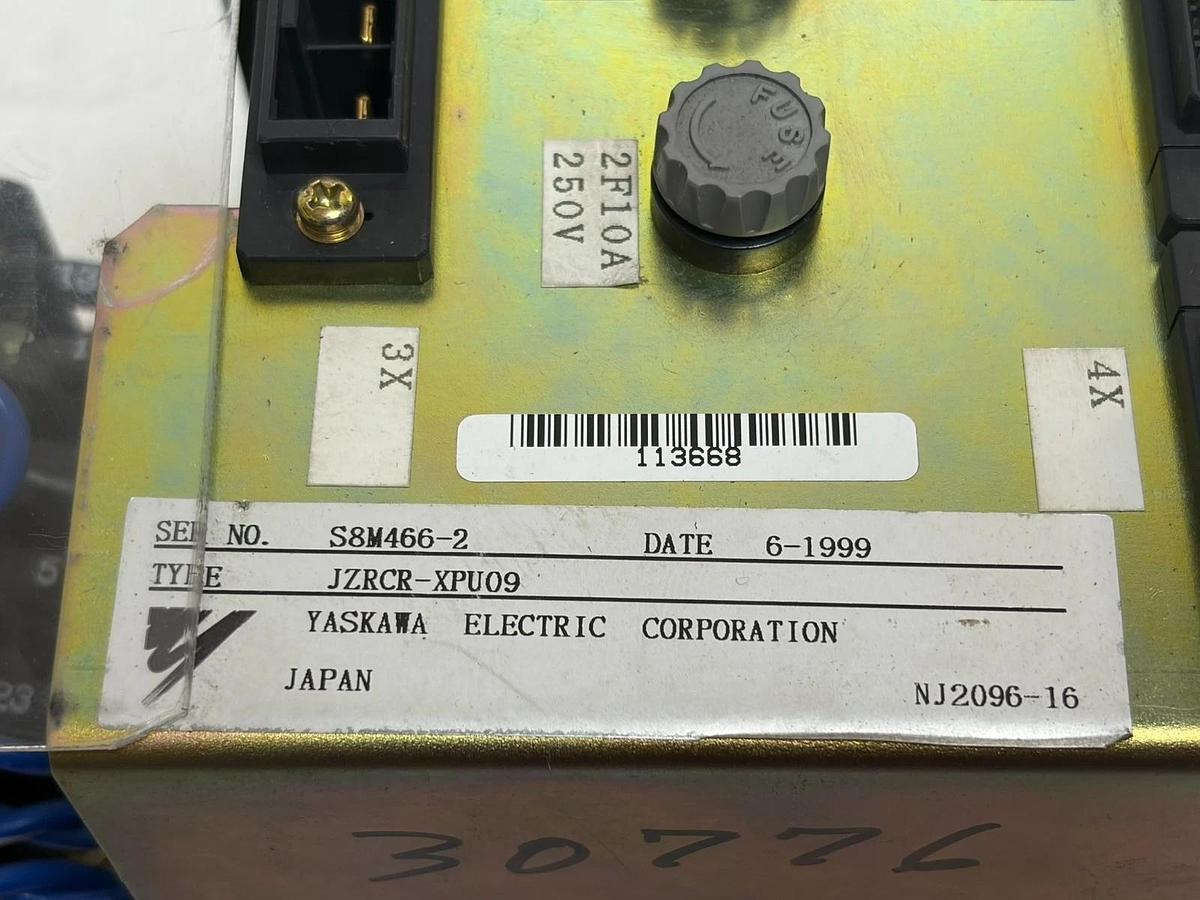 Used Yaskawa Motoman JZRCR-XPU09 Robot Power Unit Module S8M466-2