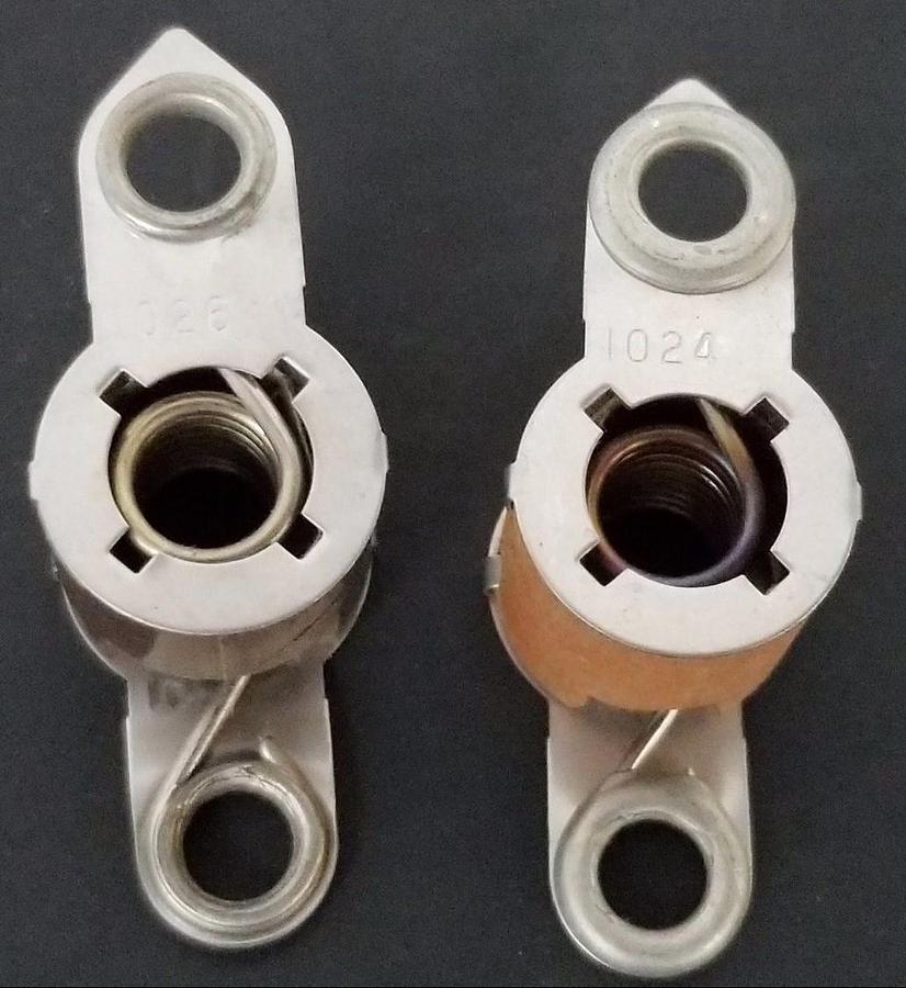 Used LOT OF 2 CUTLER-HAMMER HEATER ELEMENTS H1024, H1026