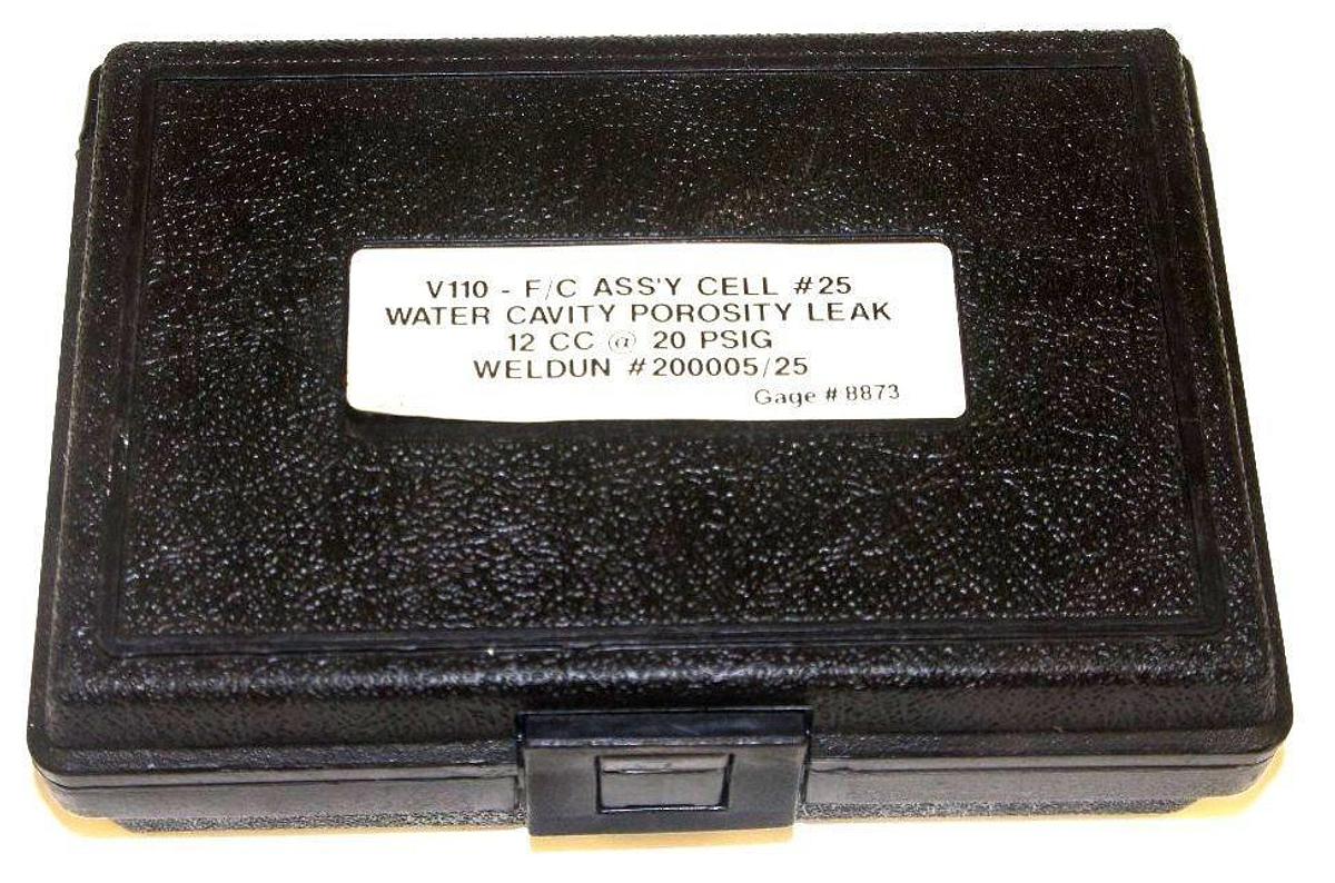 Used USON GAGE #8873 CALIBRATED LEAK MASTER RATE: 12SCC/M AT 20 PSI