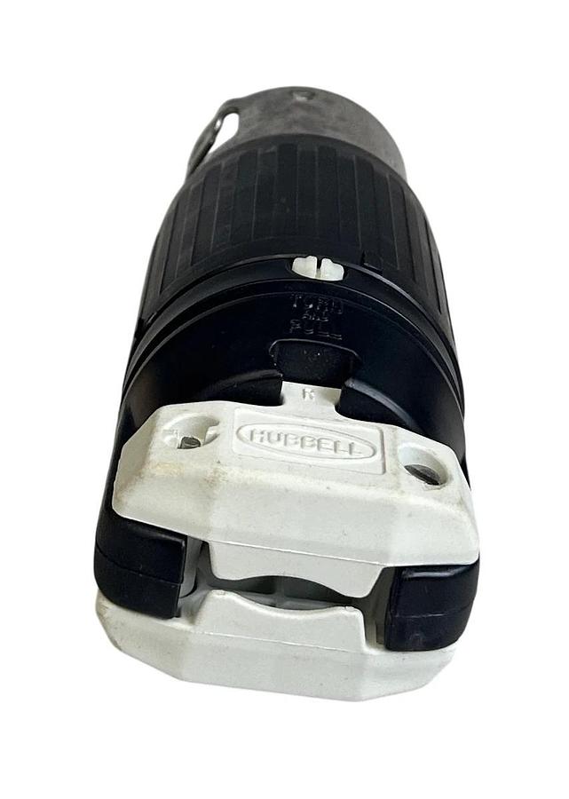 HUBBELL CS8165C INSULGRIP TWIST-LOCK PLUG 50A 3PHASE 480VAC 3-POLE 4-WIRE NSMP