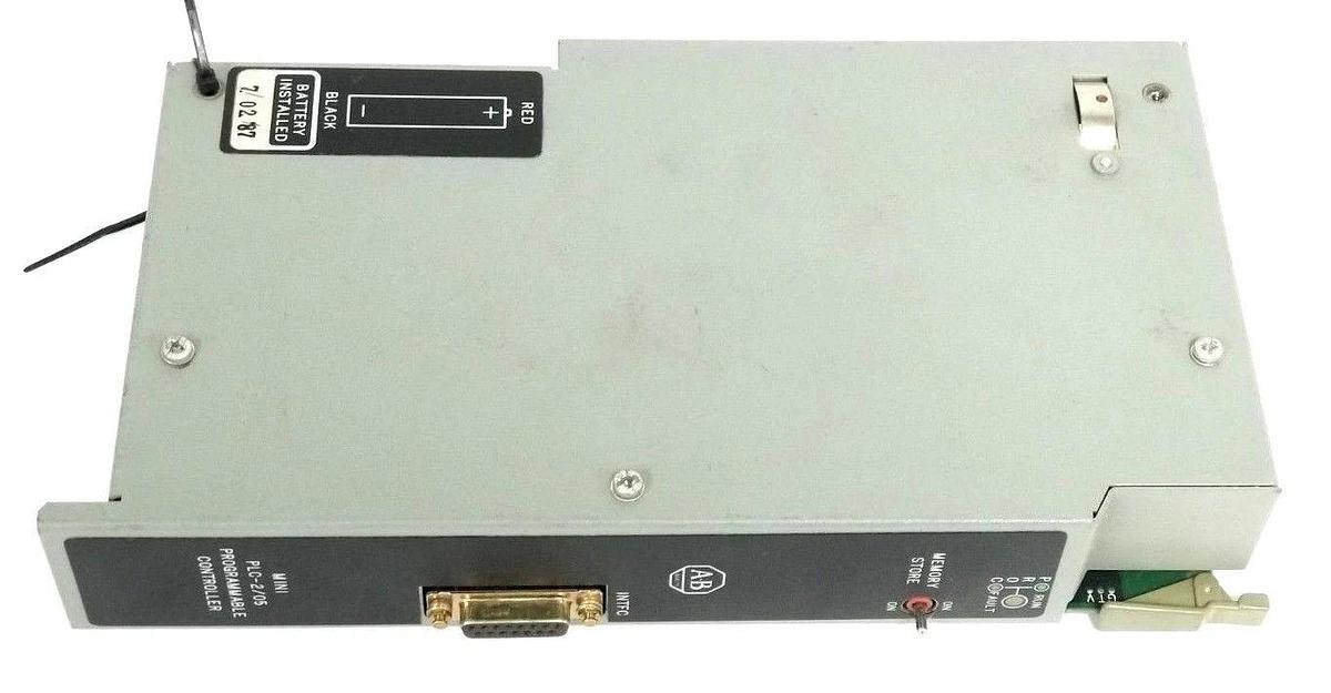 Used ALLEN BRADLEY 1772-LS PROCESSOR MODULE F/W REV: H SER. A, MINI-PLC-2/05