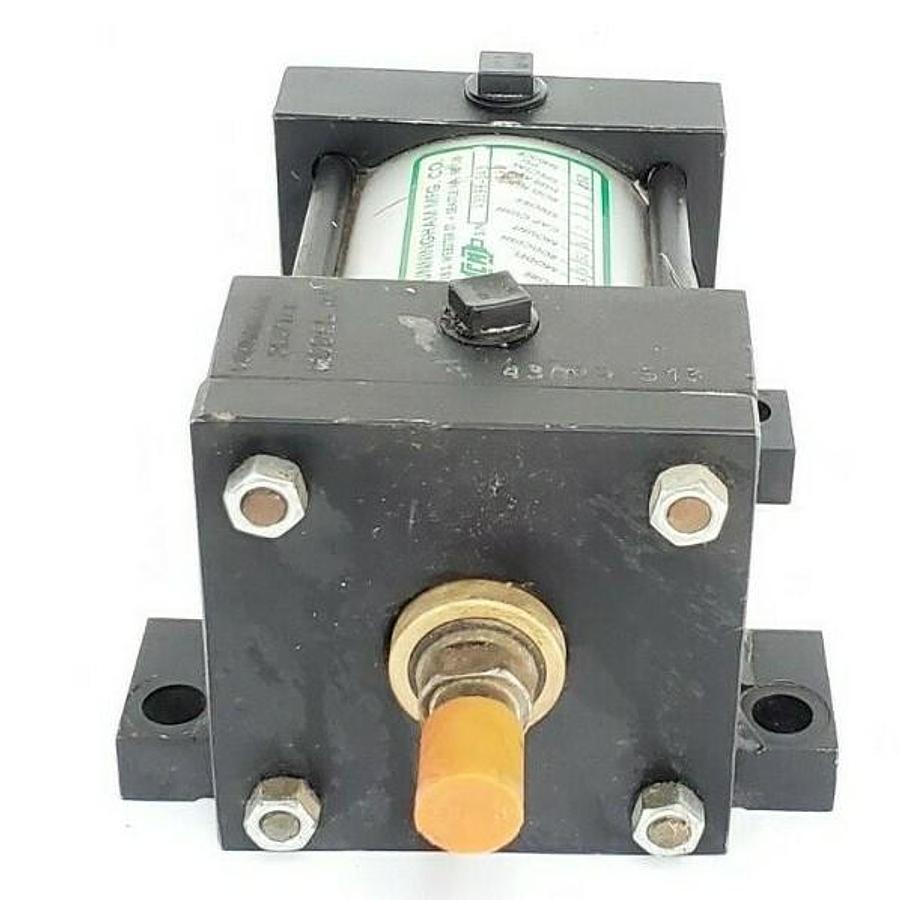 Used CUNNINGHAM MODEL AA PNEUMATIC CYLINDER 4" BORE, 2" STROKE, 250PSI, 4AANS2N211250