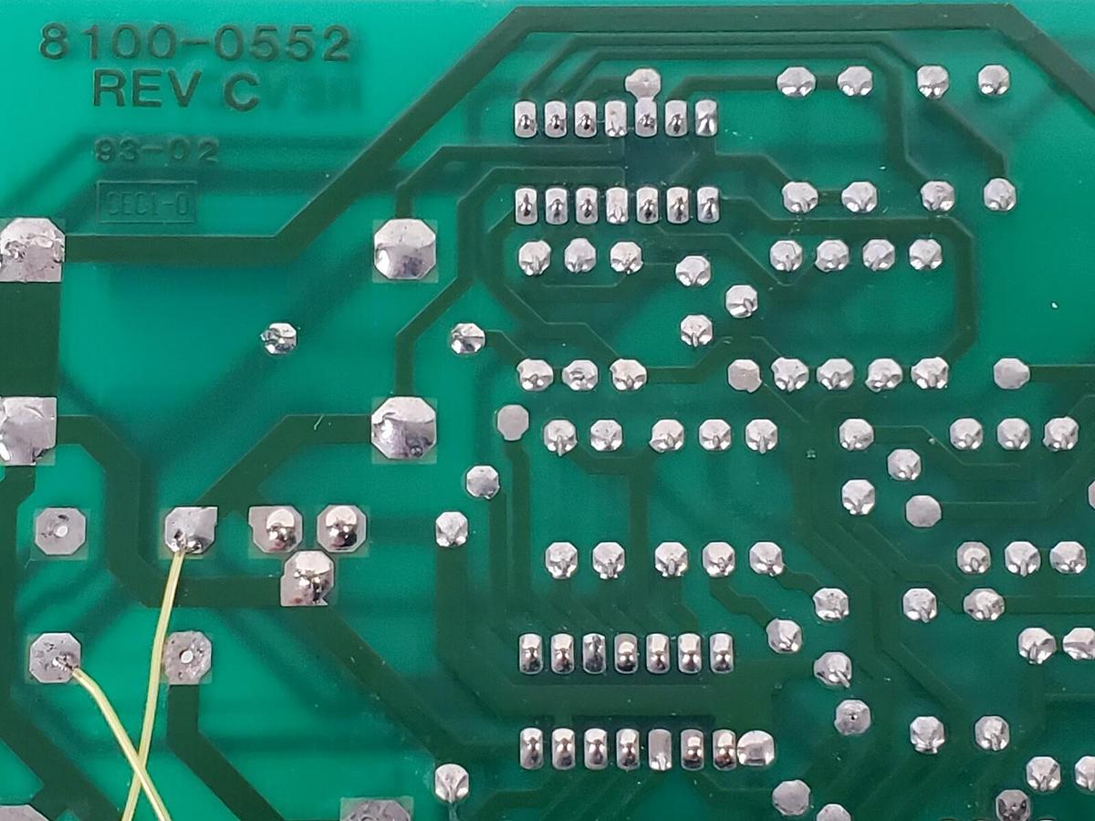 Used BOMAC ELECTRO FLYTE 12M03-106 CONTROL BOARD 8100-0552 REV. C