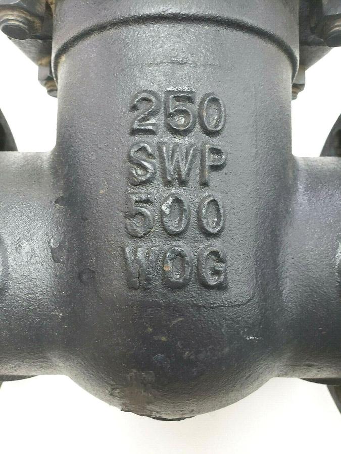 Used NIBCO F-667-0 IBBM 3" GATE VALVE 250 SWP 500 WOG 40155 F6670