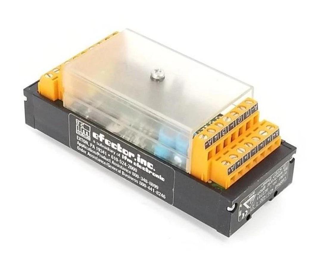 Used IFM EFECTOR CABMOD 4DI/4DO-T-ST AC2701 INTERFACE MODULE 502169