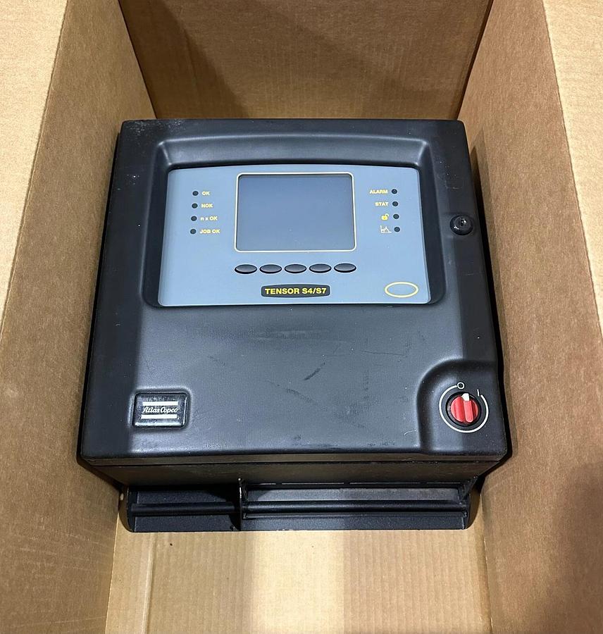 Used ATLAS COPCO PF3007-G-DN-HW TENSOR S4/S7 W/ ETVS7-70-13-CTADS NUTRUNNER & CABLES