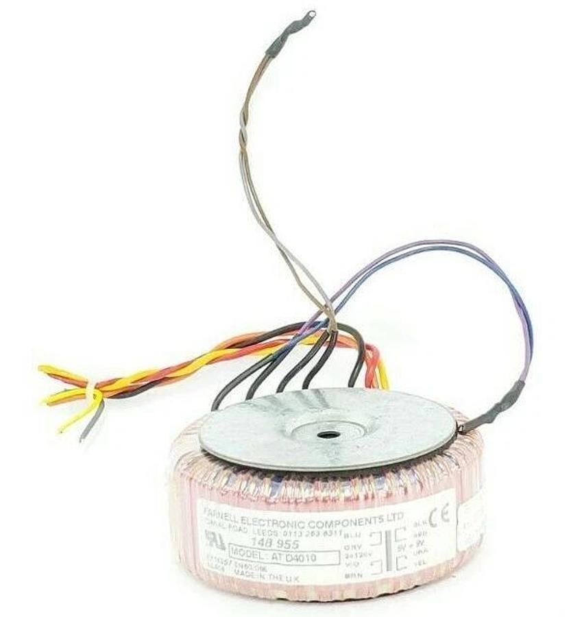Used FARNELL EECTRONIC COMPONENTS LTD AT D4010 TRANSFORMER