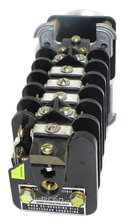 Used GENERAL ELECTRIC 16SB1FD6A30SJM4Y TYPE SB-1 SWITCH