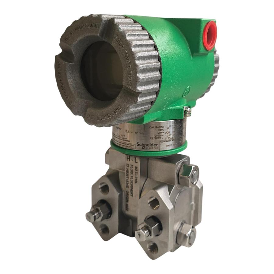 Used SCHNEIDER FOXBORO IDP10S HART PRESSURE TRANSMITTER IDP10S-T23B21FM-M2L1B1T NSMP