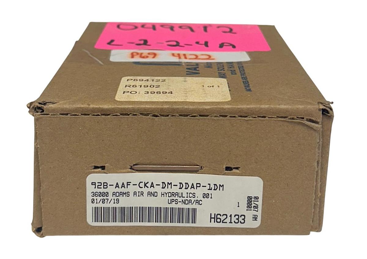 MAC 92B-AAF-CKA-DM-DDAP-1DM / 92BAAFCKADMDDAP1DM SOLENOID VALVE 4-WAY NSFS