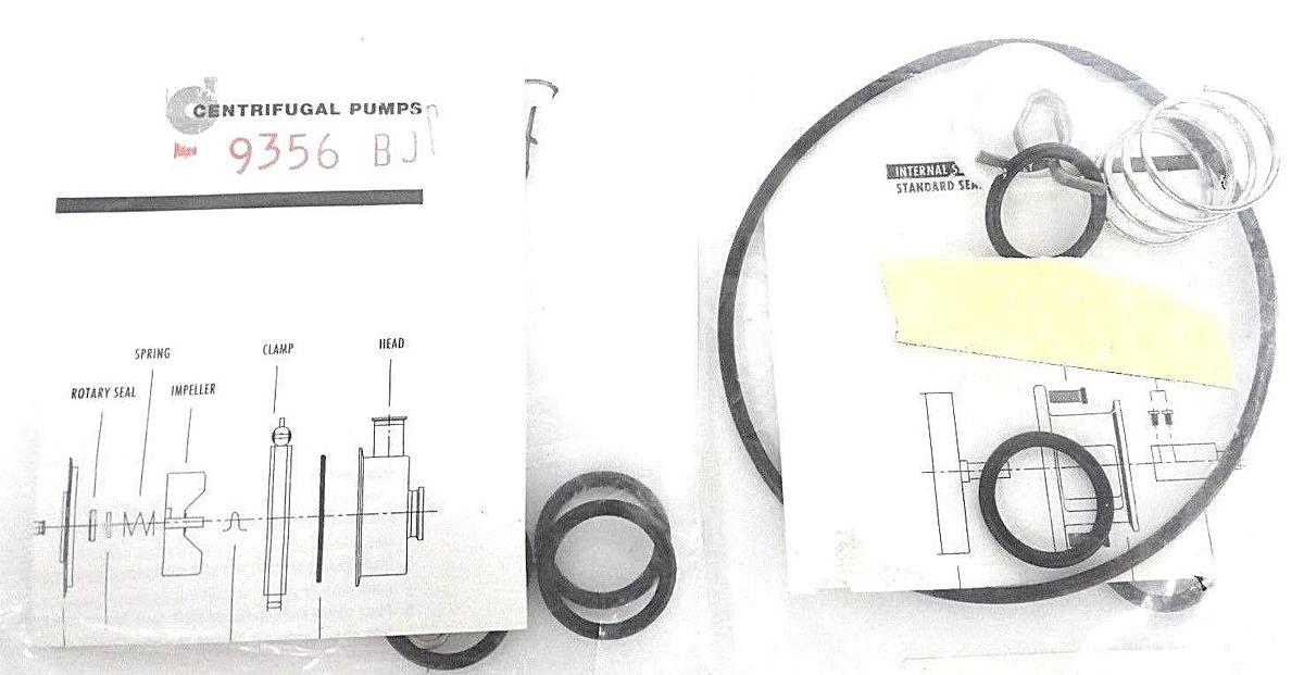 Used LOT OF 2 NEW THOMPSEN 9356-BO CENTRIFUGAL PUMPS SEAL KITS 9356-B0