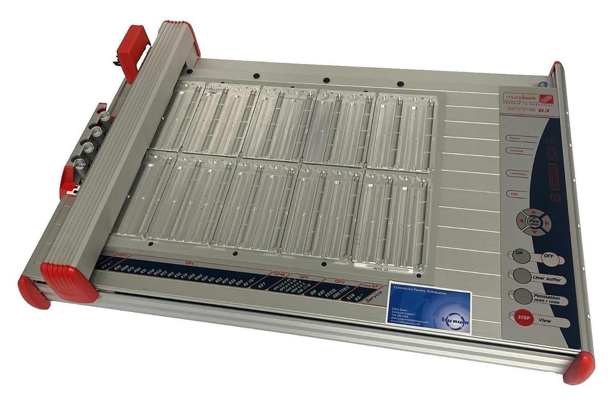 Used MURRPLASTIK MVPS G3 Plotting Device 86621210 Automated Labeling Plotter
