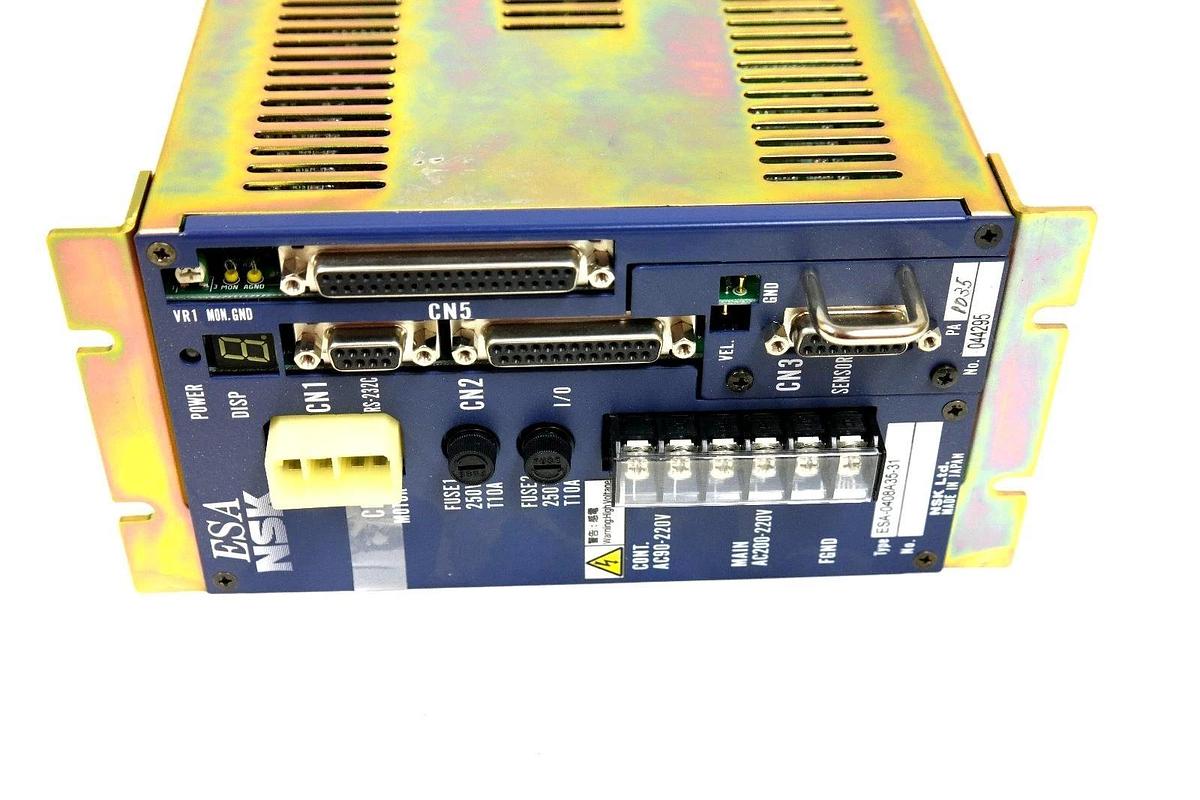 Used NEW NSK ESA-0408A35-31 MEGATORQUE SERVO DRIVE E014-SAFS1-013 ESA0408A3531