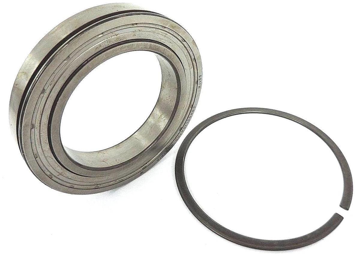 Used NIB CONSOLIDATED BEARINGS 6017-ZZ NR DEEP GROOVE BALL BEARING 6017ZZNR