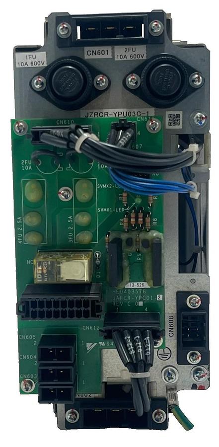 Used Yaskawa JZRCR-YPU03C-1 Power Supply Contactor Relay Switch Unit - Motoman DX100