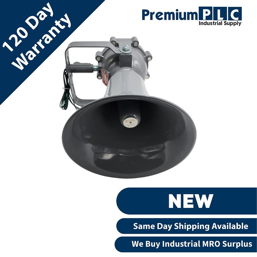 Used NEW EDWARDS SIGNALING 5522M-Y6 / 5522M AC/DC DUOTRONIC HORN EXPLOSION PROOF