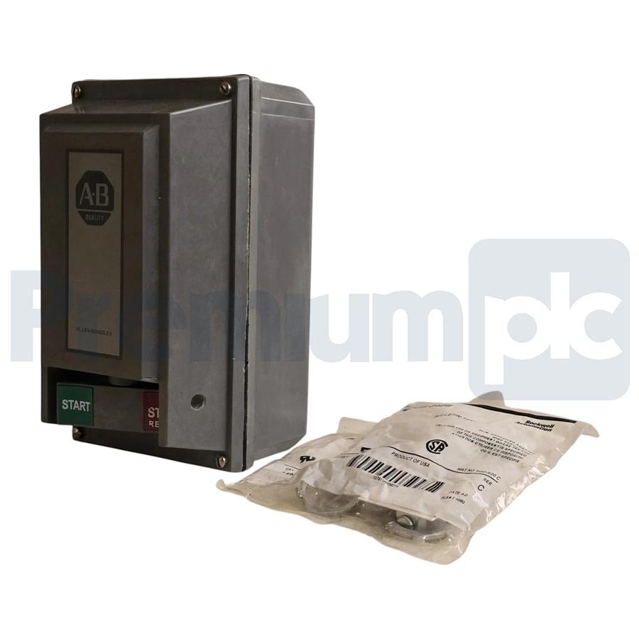 Allen-Bradley 609-ACW /K Manual Motor Starter NEMA Size 0 Type 4X Enclosure NSNP