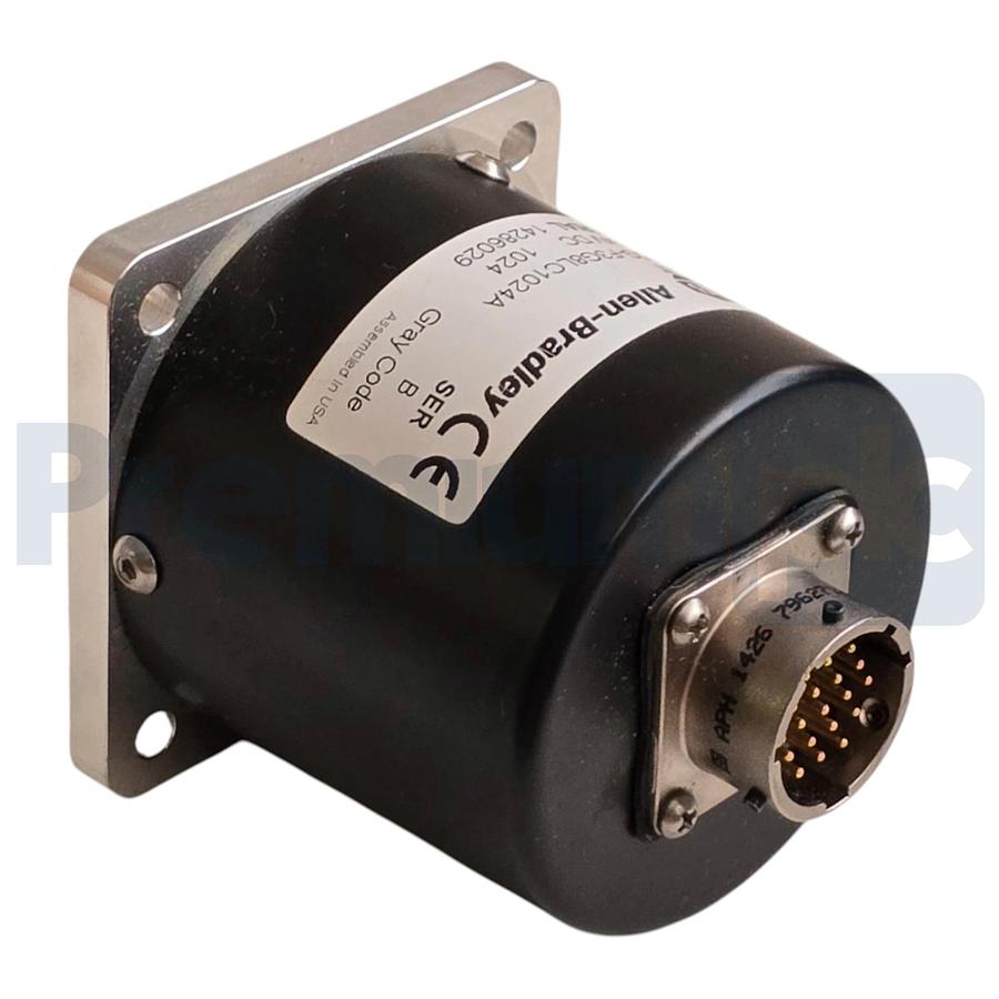 Used Allen-Bradley 845G-F3G8LC1024A /B Single-Turn Absolute Encoder Size 25 8–24VDC