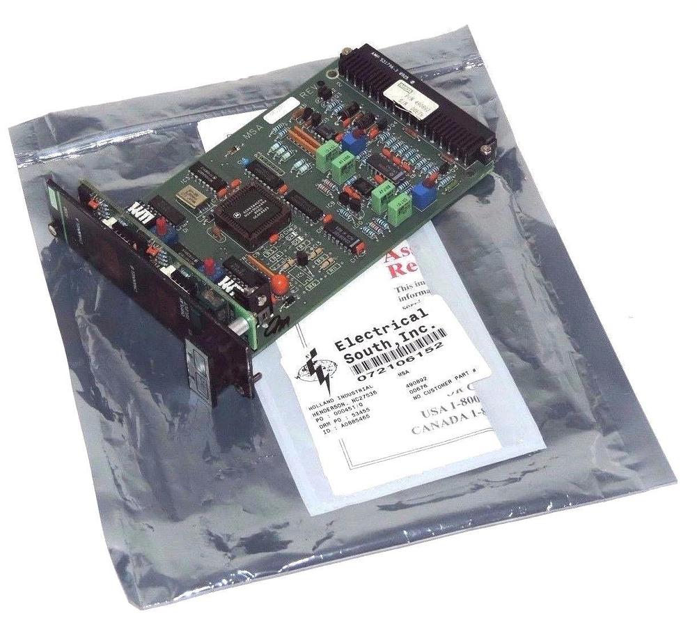 Refurbished REPAIRED MSA 490892 CONTROL MODULE 5000 SERIES REV. 0 491570