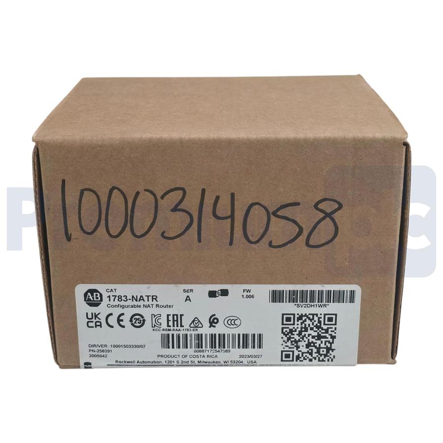 Used Sealed Pre-Owned Allen Bradley 1783-NATR /A Stratix Configurable NAT Router w/SD