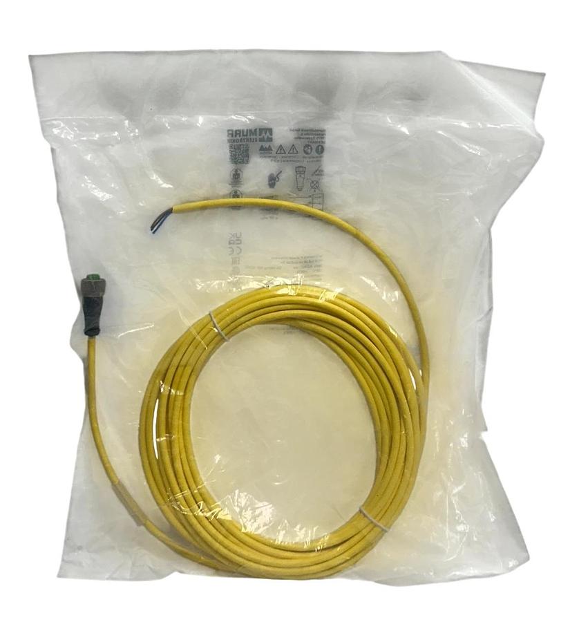 Used 4 MURR ELEKTRONIK 7000-12221-0240700 / 7000122210240700 CONNECTION CABLES NSFS