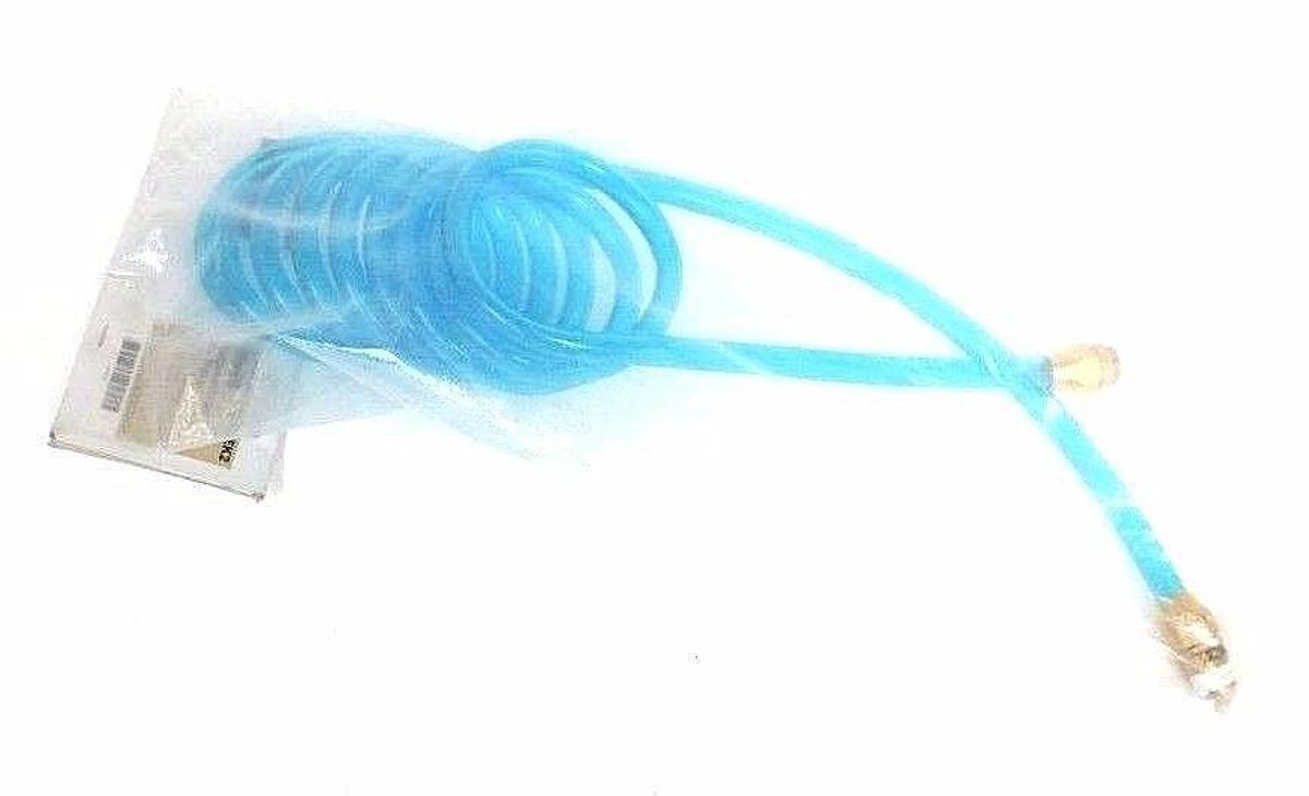 Used NIB DAYTON 1VEK2 POLYURETHANE AIR HOSE 3/8" ID X 10 FT LENGTH 3/8" NPT FITTING