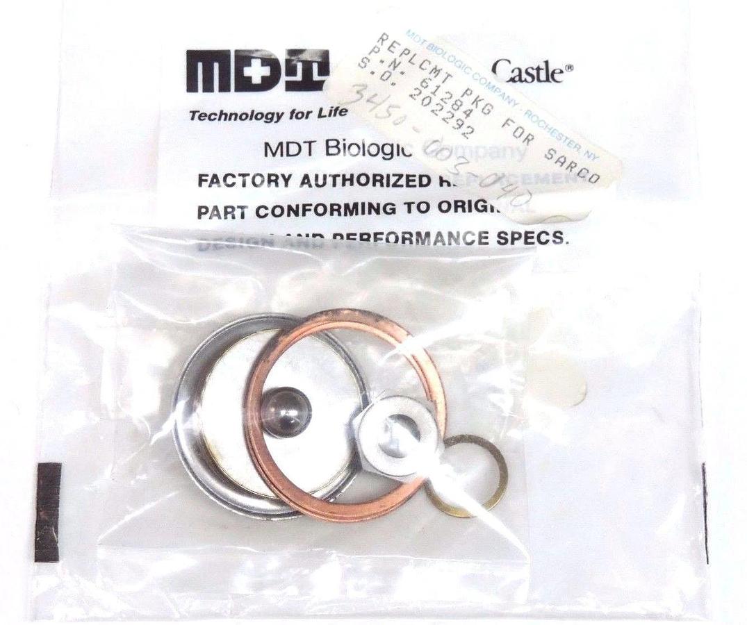 Used NIB MDT BIOLOGIC 61284 REPLACEMENT PARTS KIT 3450-003-040, 33037