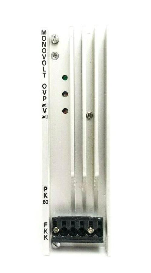 Used VERO BICC ELECTRONICS MONO PK60-FKK POWER SUPPLY TYPE: 116-010123D 115/230VAC