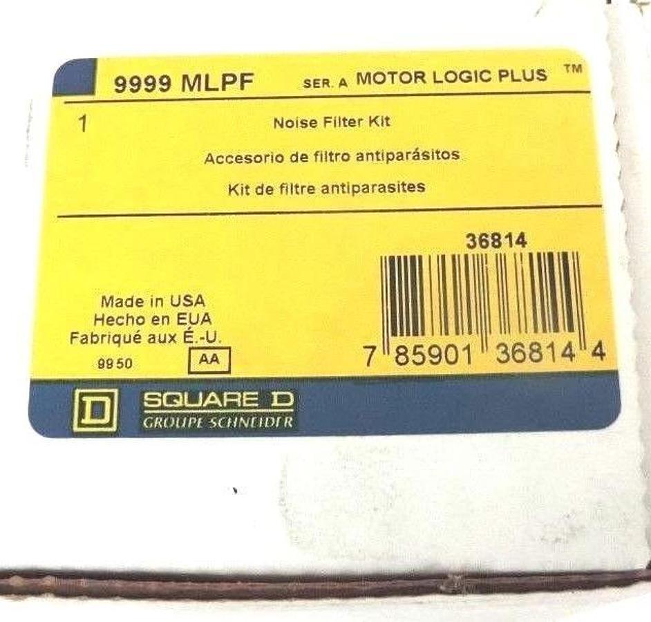 Used NIB SQUARE D 9999-MLPF NOISE FILTER KIT 9999MLPF, SER. A MOTOR LOGIC PLUS