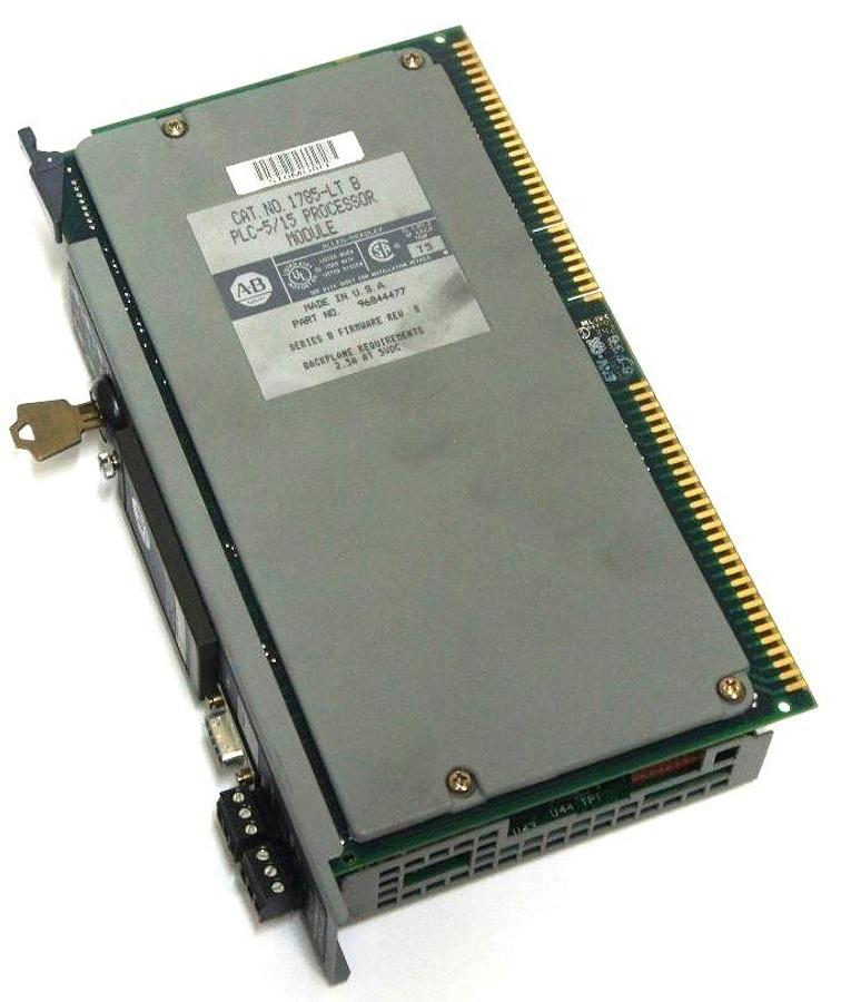 Used ALLEN BRADLEY 1785-LT/B PLC-5/15 PROCESSOR MODULE SER B PN 96844477 1785LT