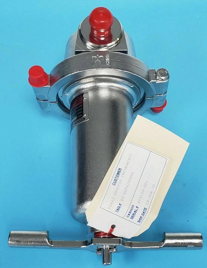 Used NIB CASCHO C-CS-FGD PRESS REDUCING STEAM REGULATOR C-CS CS5-F6L7-12000000F, 3/4"