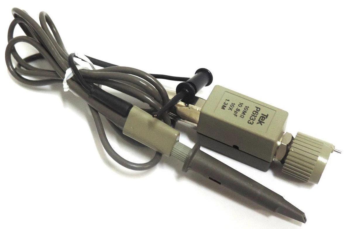 NEW TEKTRONIX TEK P6133 10M OHM 10.8 pF 10X 1.3M OSCILLOSCOPE PROBE W/ GRABBERS