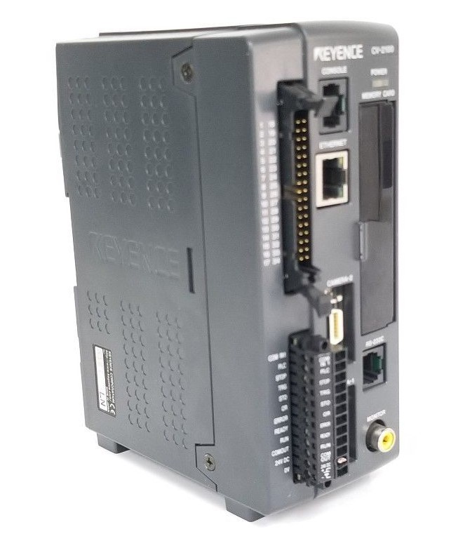 Used KEYENCE CV-2100 DIGITAL IMAGE SENSOR / CONTROLLER 3124581LN, CV2100