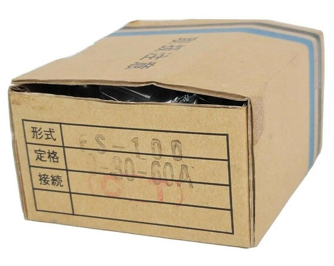 Used NIB FUJI ELECTRIC FS-100 AMMETER 0-30-60A