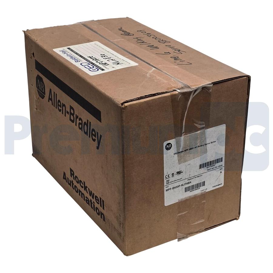 Used Allen Bradley MPF-B430P-MJ74BA /A MPF Food Grade Servo Motor 460V w/Brake NSMP
