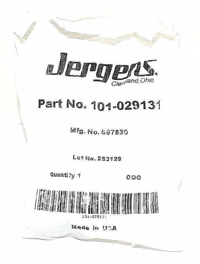 Used NEW JERGENS PART NO. 101-029131 MFG. NO. 697830 LOT NO. 263129
