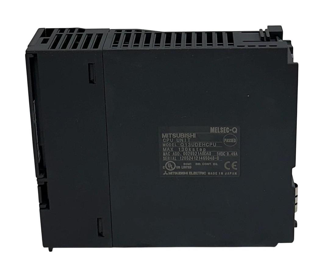 Used MITSUBISHI ELECTRIC Q13UDEHCPU MELSEC-Q CPU MODULE 130kstep EtherNet USB USNP