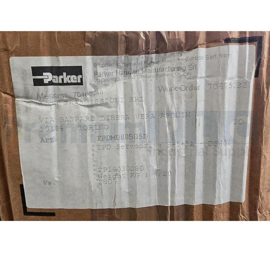 NEW PARKER TPDM080505D TPD-M SERIES 3-AXIS SERVO DRIVE 8+5+5A-DS402 NSMP
