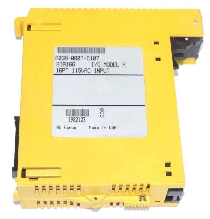Used LOT OF 10 FANUC A03B-0807-C107 AIA16G INPUT MODULES A03B0807C107 W/O WIRING ARMS