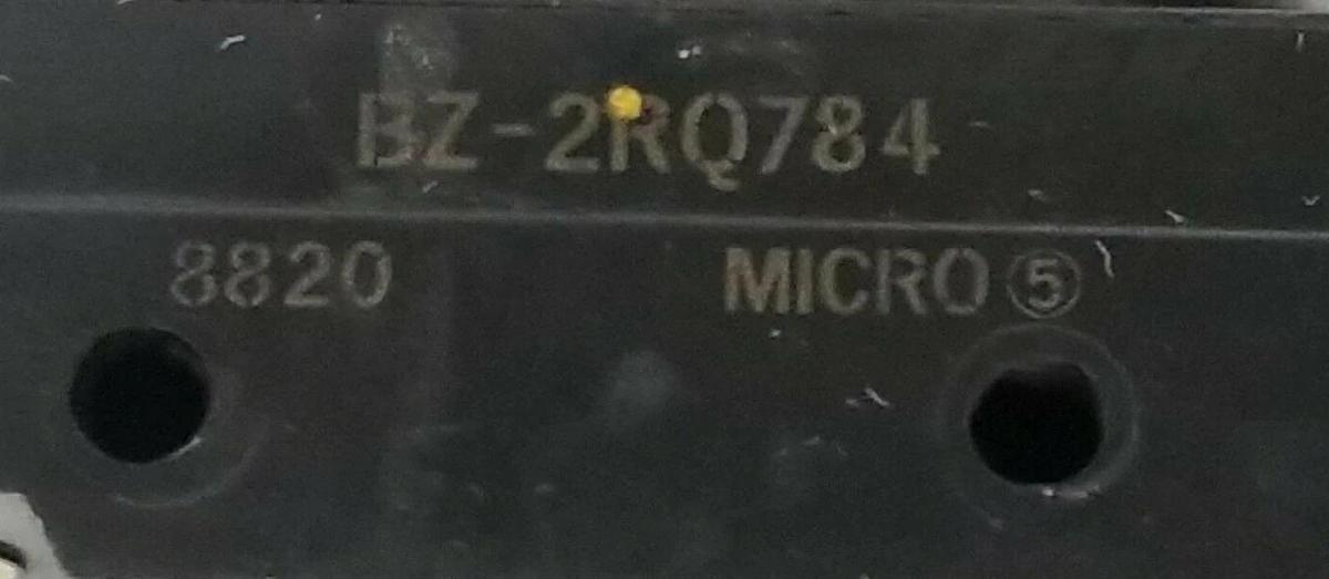 Used HONEYWELL MICRO SWITCH BZ-2RQ784 LIMIT SWITCH BZ2RQ784