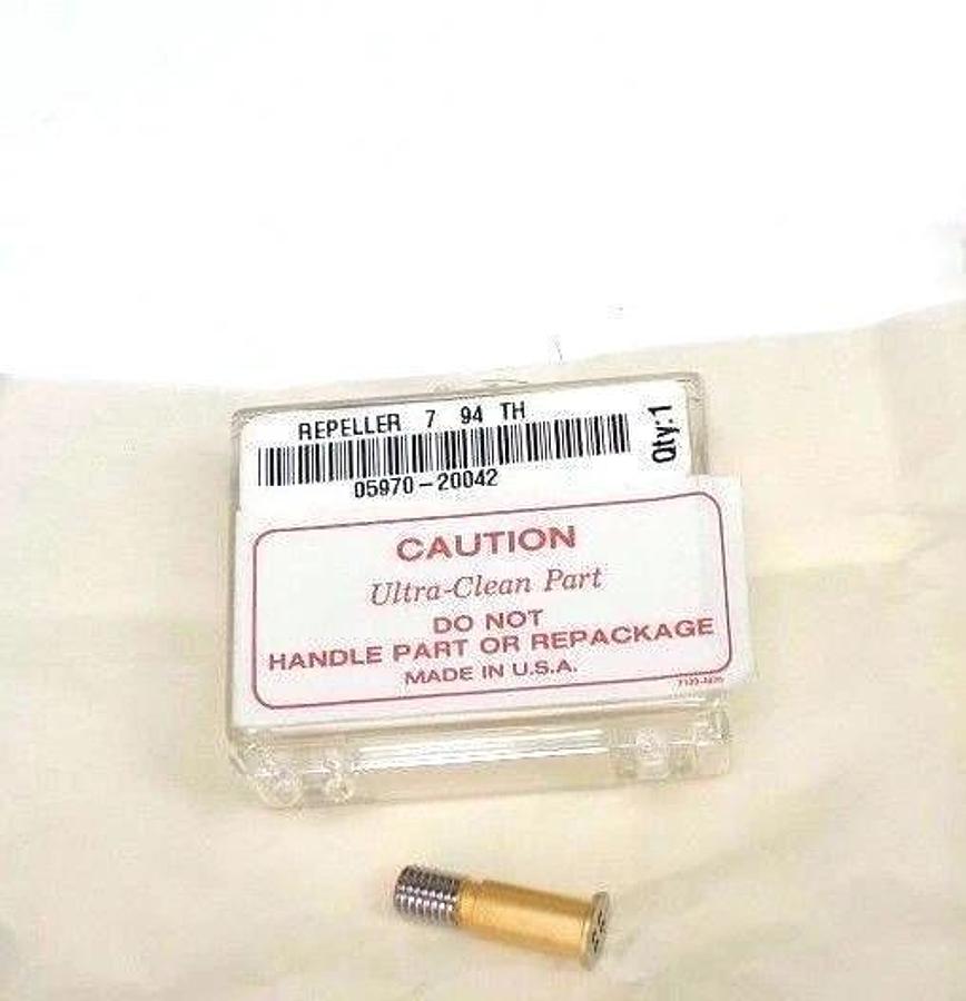 Used NEW AGILENT TECHNOLOGIES 05989-20119 REPELLER INSLTR, 0598920119, INSULATOR