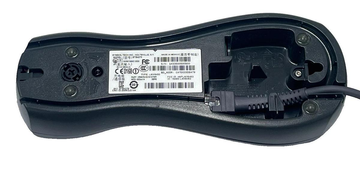 Used SYMBOL DS6878-SR20117WR Wireless Barcode Scanner w/ Charging Cradle & USB Cable