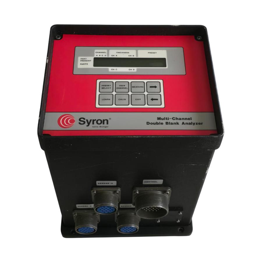 Used SYRON (IMI NORGREN) DBA200 - DBA MULTI-CHANNEL DOUBLE BLANK ANALYZER 120VAC REP