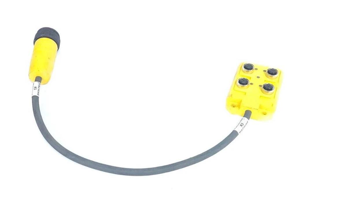 Used BELDEN LUMBERG ASB-4/LED-5-4-328-RS120M DISTRIBUTION BOX 4-PORT