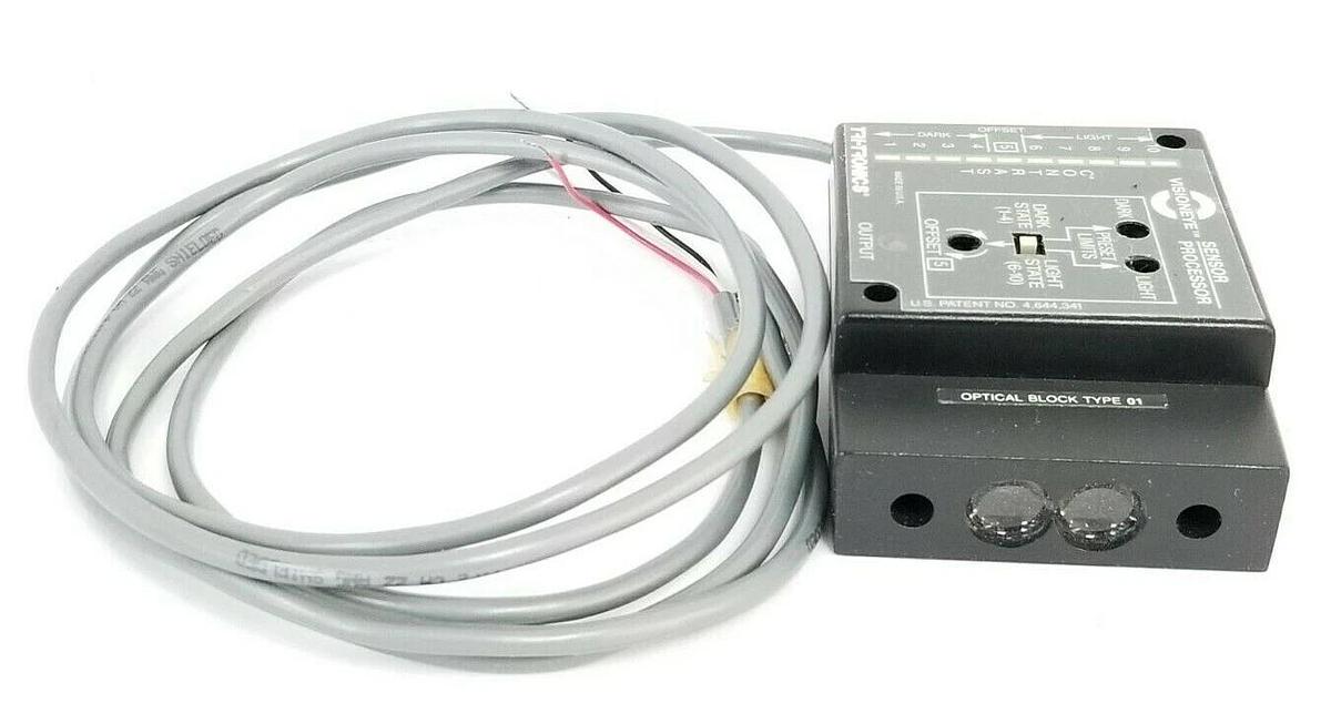Used NIB TRI-TRONICS BSDLG01 VISIONEYE PHOTOELECTRIC SENSOR / PROCESSOR